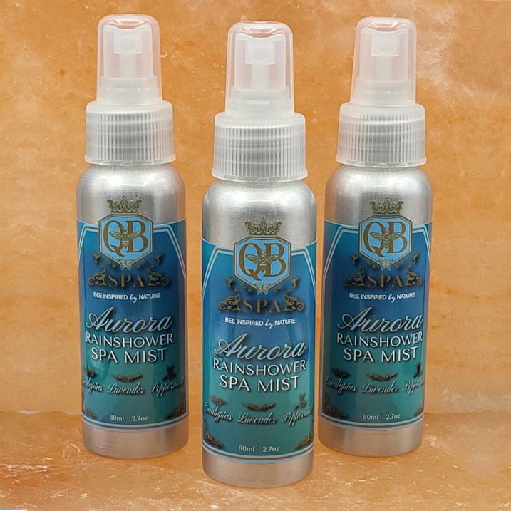 Aurora Rainshower Spa Mist Queen Bee Farms